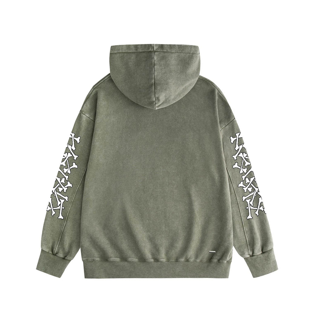 AMIRI Washed Distressed Hoodie