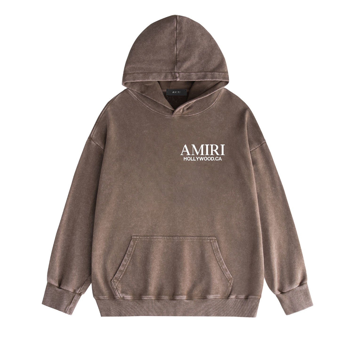 AMIRI Washed Distressed Hoodie