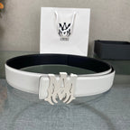 AURAmiri MA QUAD LEATHER 4CM BELT