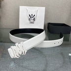 AURAmiri MA QUAD LEATHER 4CM BELT