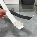 AURAmiri MA QUAD LEATHER 4CM BELT