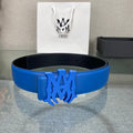 AURAmiri MA QUAD LEATHER 4CM BELT