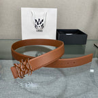 AURAmiri MA QUAD LEATHER 4CM BELT