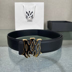 AURAmiri MA QUAD LEATHER 4CM BELT