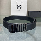 AURAmiri MA QUAD LEATHER 4CM BELT