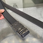 AURAmiri MA QUAD LEATHER 4CM BELT