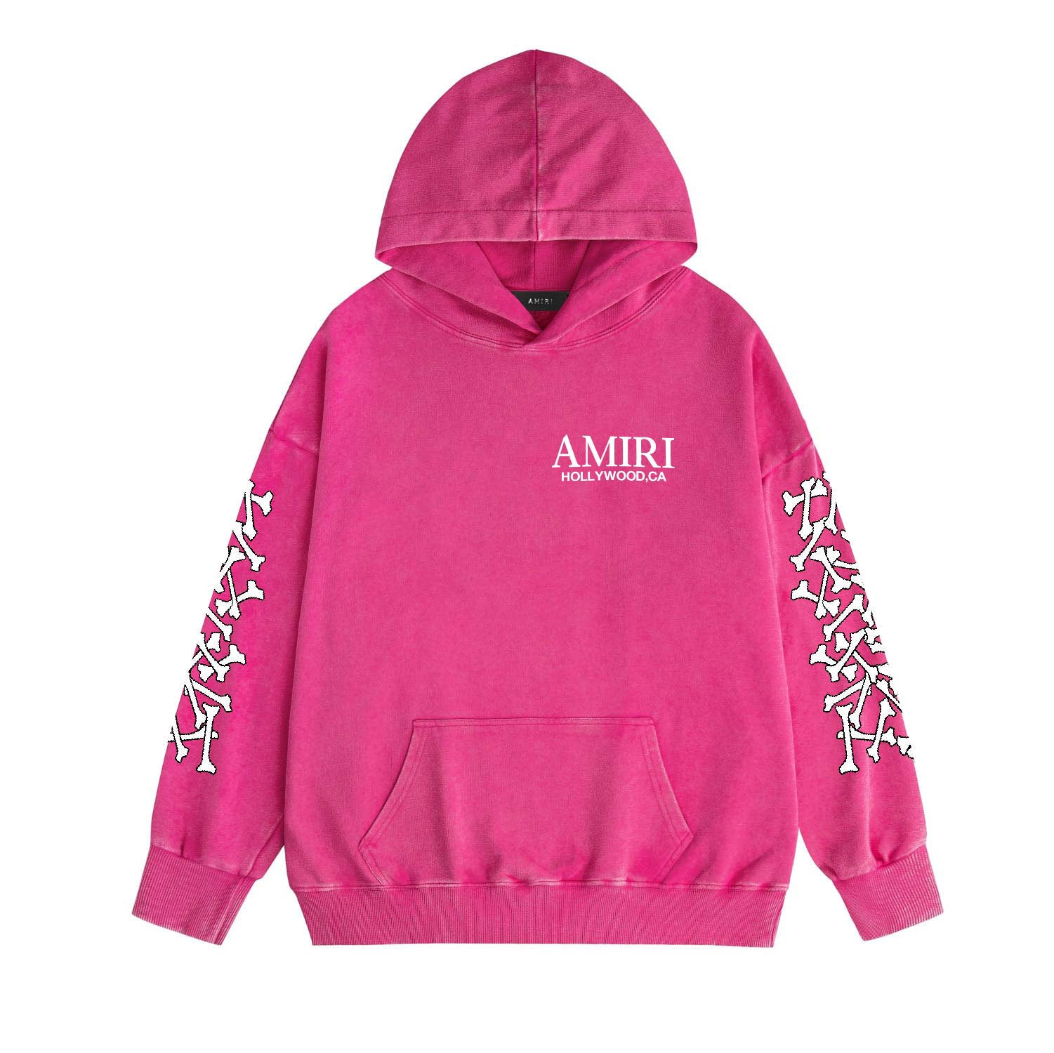 AMIRI Washed Distressed Hoodie