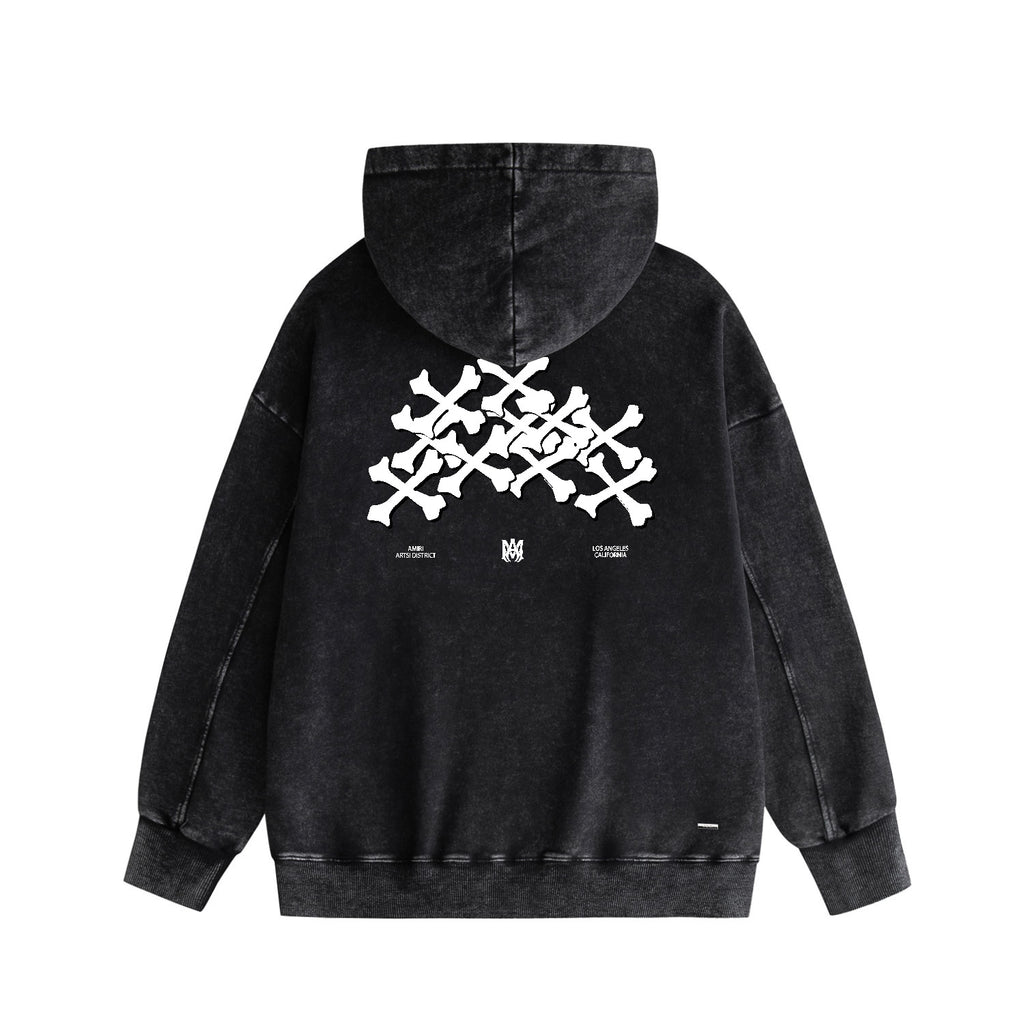 AMIRI Washed Distressed Hoodie