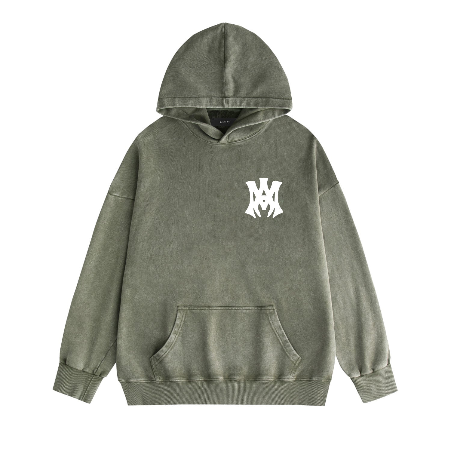 AMIRI Washed Distressed Hoodie