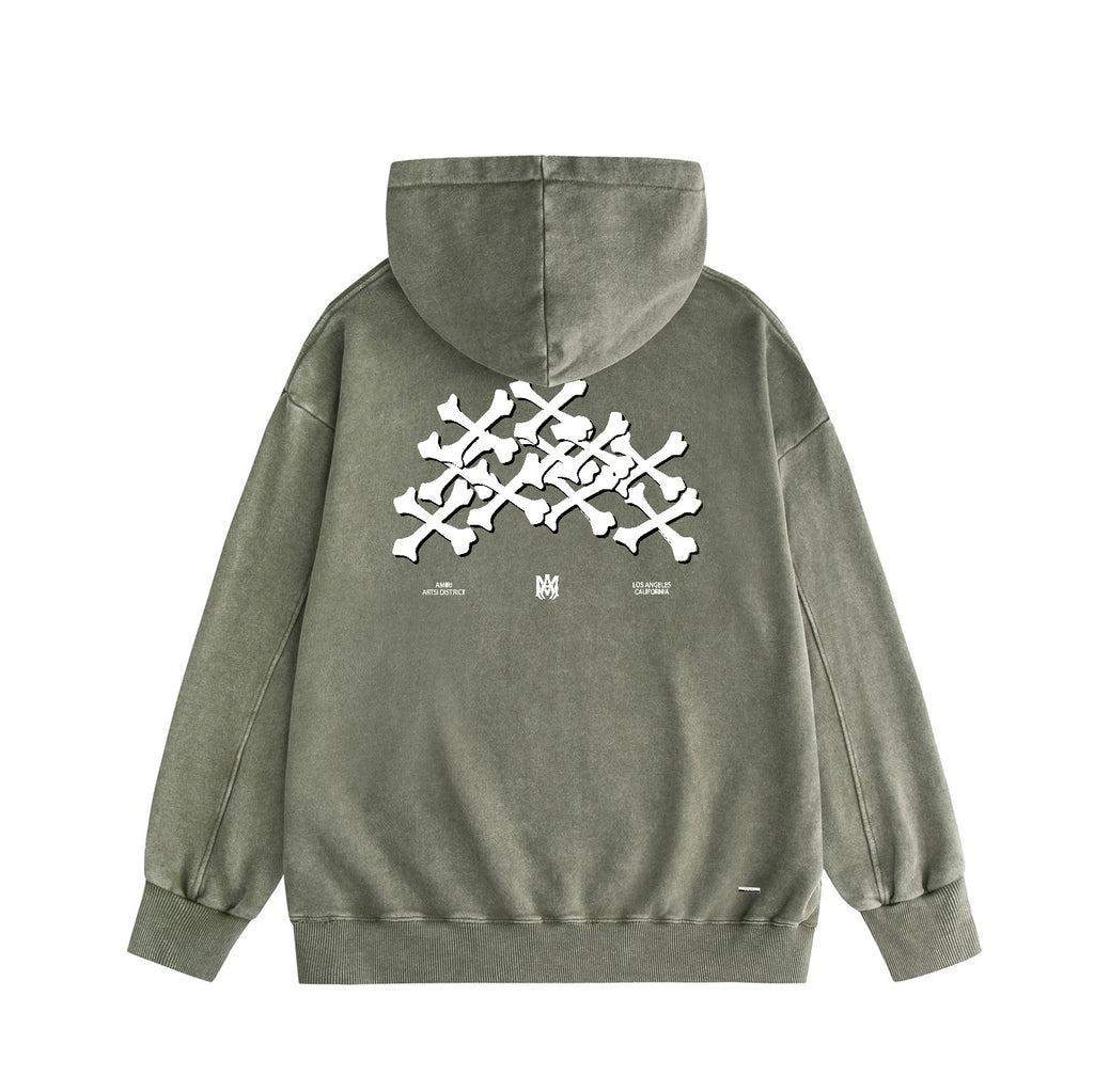 AMIRI Washed Distressed Hoodie