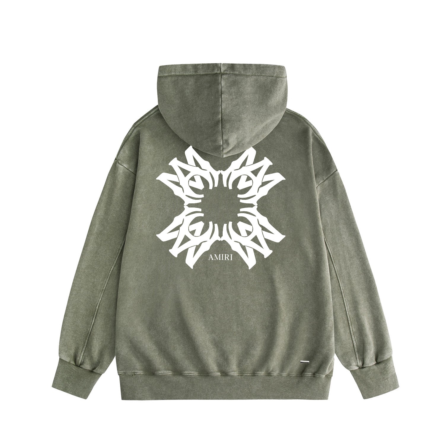 AMIRI Washed Distressed Hoodie